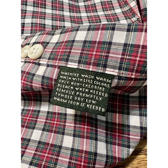 LAUREN RALPH LAUREN Adult Men's Button Down Dress Shirt XL 17 34/35 CLASSIC FIT - Picture 6 of 9